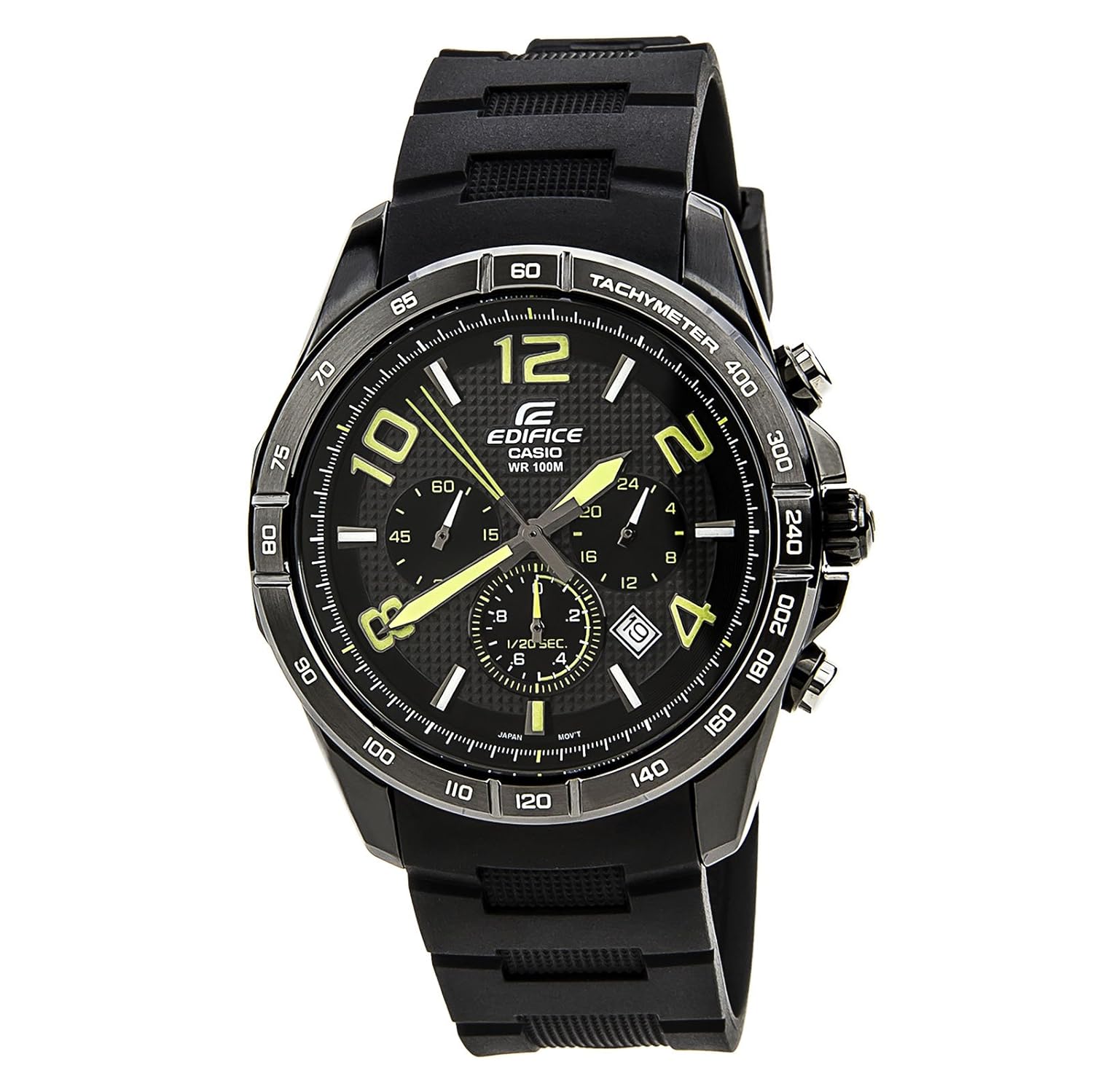 卡西欧casio 手表 赛车男表efr-516pb-1a3